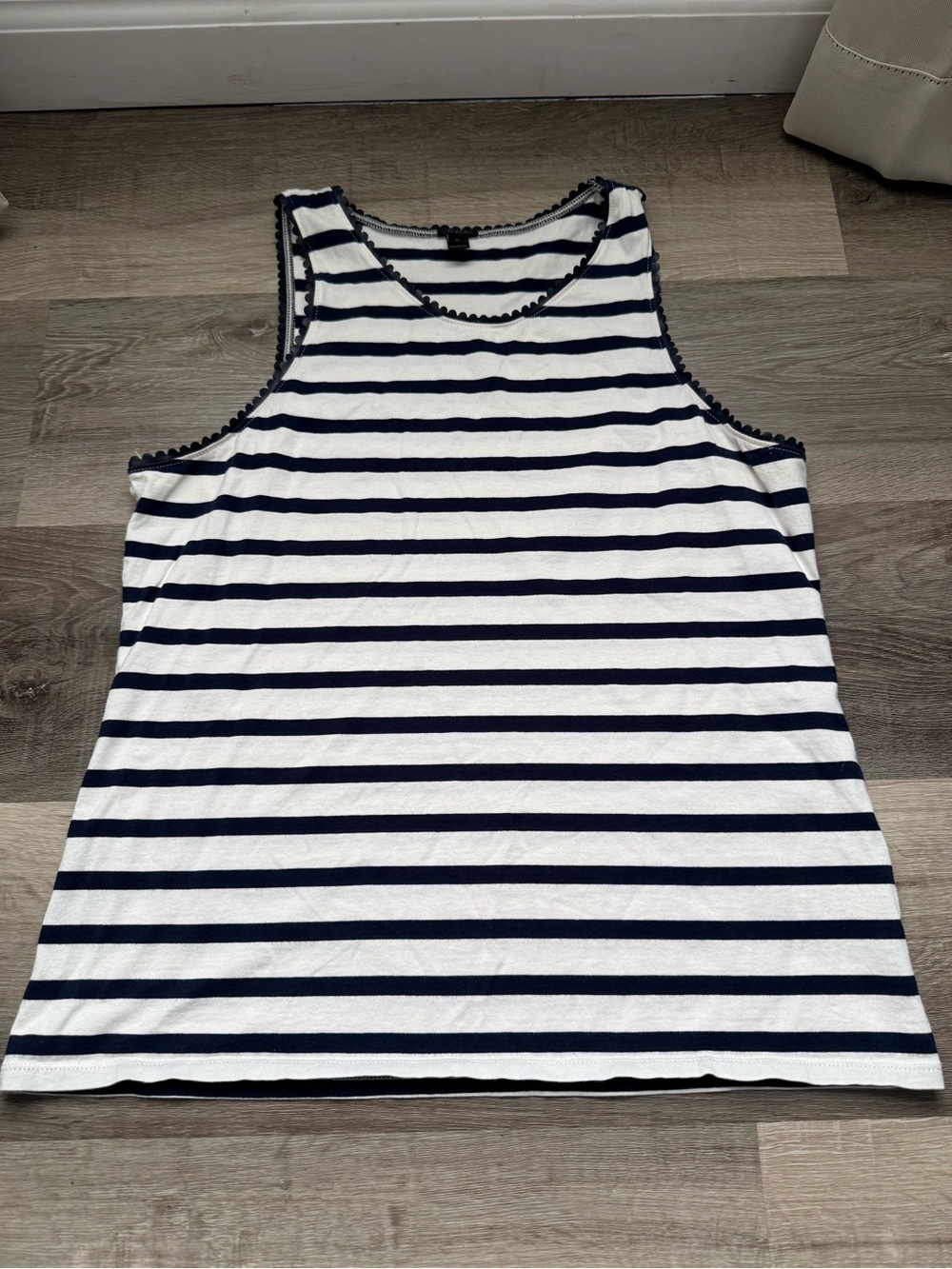 J CREW Stripe Tops - White & Navy